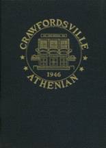 Crawfordsville High School 1946 yearbook cover photo