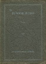1929 Ontario High School Yearbook from Ontario, New York cover image