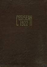 Central High School 1922 yearbook cover photo