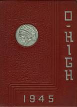 Oberlin High School 1945 yearbook cover photo