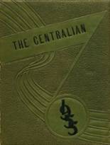 Central High School 1955 yearbook cover photo