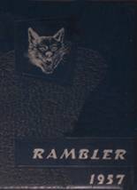 Forest High School 1957 yearbook cover photo