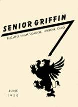 Buchtel High School 1950 yearbook cover photo