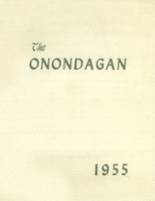 Onondaga High School 1955 yearbook cover photo