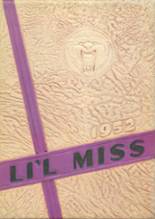 Hattiesburg High School 1952 yearbook cover photo