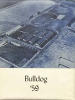 Gridley High School 1959 yearbook cover photo
