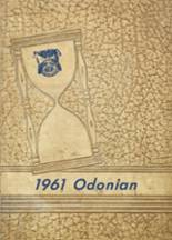 Odon High School 1961 yearbook cover photo