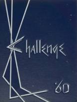 West Chicago Community High School 1960 yearbook cover photo