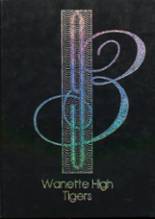 Wanette High School 1993 yearbook cover photo