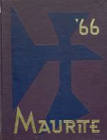 1966 Maur Hill Preparatory Yearbook from Atchison, Kansas cover image