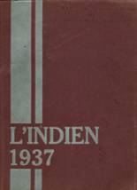 Indiana Joint High School 1937 yearbook cover photo