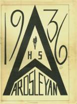 Ardsley High School 1936 yearbook cover photo