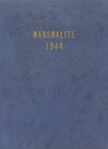 Marshall High School 1944 yearbook cover photo