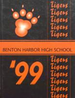 Benton Harbor High School 1999 yearbook cover photo