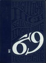 Ada High School 1969 yearbook cover photo