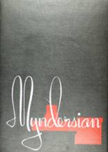 Mynderse Academy 1954 yearbook cover photo