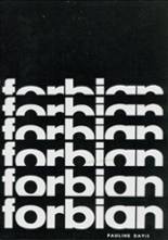 Forbes High School 1971 yearbook cover photo