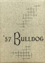 Gridley High School 1957 yearbook cover photo