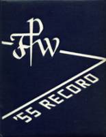 Francis W. Parker School 1955 yearbook cover photo