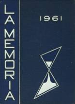 West York Area High School 1961 yearbook cover photo
