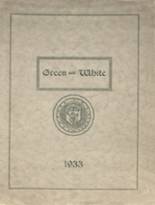 1933 Cameron High School Yearbook from Cameron, West Virginia cover image