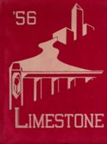 Oolitic High School 1956 yearbook cover photo
