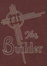 Manual High School 1951 yearbook cover photo