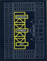 Roosevelt High School 1977 yearbook cover photo