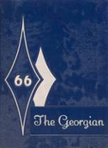 Georgetown High School 1966 yearbook cover photo