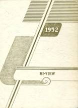 Elbert High School 1952 yearbook cover photo