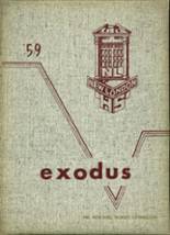 1959 New London High School Yearbook from New london, New Hampshire cover image