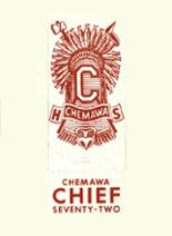 Chemawa Indian School 1972 yearbook cover photo