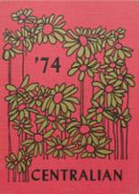 1974 Central Christian High School Yearbook from Kidron, Ohio cover image