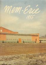 Erie High School 1955 yearbook cover photo