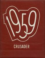 Parkersburg High School 1959 yearbook cover photo