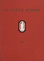 St. Paul's School 1971 yearbook cover photo