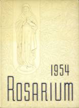 Nardin Academy 1954 yearbook cover photo