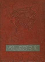 1951 Central High School Yearbook from Grand forks, North Dakota cover image