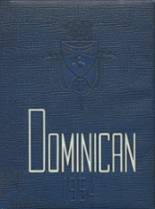 Dominican High School 1954 yearbook cover photo