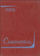 1959 Monterey High School Yearbook from Lubbock, Texas cover image