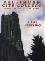 Baltimore City College 408 1999 yearbook cover photo