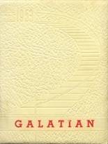 Galatia Community High School 1953 yearbook cover photo