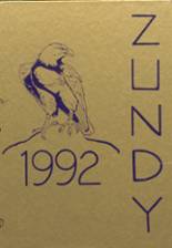 Zundy Junior High School 1992 yearbook cover photo