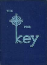 Roanoke Catholic School 1958 yearbook cover photo