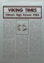 1986 Climax High School Yearbook from Climax, Minnesota cover image