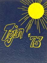 Troy High School 1973 yearbook cover photo