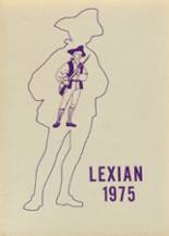 Lexington High School 1975 yearbook cover photo