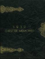 Colchester Central High School 1939 yearbook cover photo
