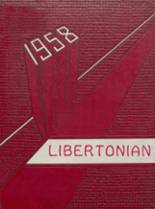 1958 Short High School Yearbook from Liberty, Indiana cover image