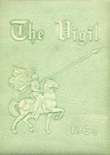 Central Catholic High School 1959 yearbook cover photo